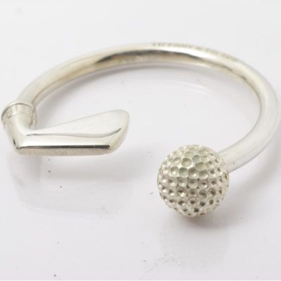 Tiffany & Co. Golf Ball Key Ring - Picture 3 of 3